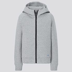 童裝特級彈性DRY休閒連帽外套(長袖)