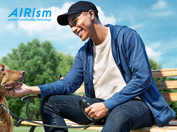 AIRism 抗UV連帽外套 (長袖)