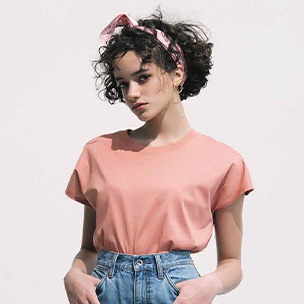 絲光棉立領無袖T恤