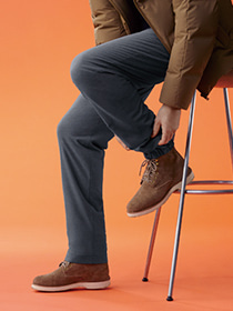 防風保暖輕便長褲/防風刷毛長褲