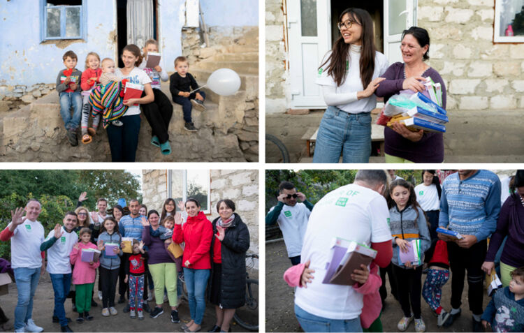 HEATTECH Clothing Donation and Origami Workshop Held in Moldova