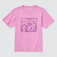 Sanrio Characters: Kuromi & My Melody UT (Short-Sleeve Graphic T-Shirt)