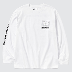 Chainsaw Man × Kosuke Kawamura UT (Oversized Long-Sleeve Graphic T-Shirt) (Power)