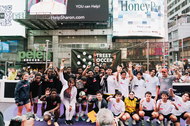 Street Soccer USA Hosted Annual Times Square Cup