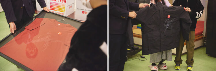 UNIQLO Delivers HEATTECH to Children, Along with a Heartfelt Message from Ayumu Hirano