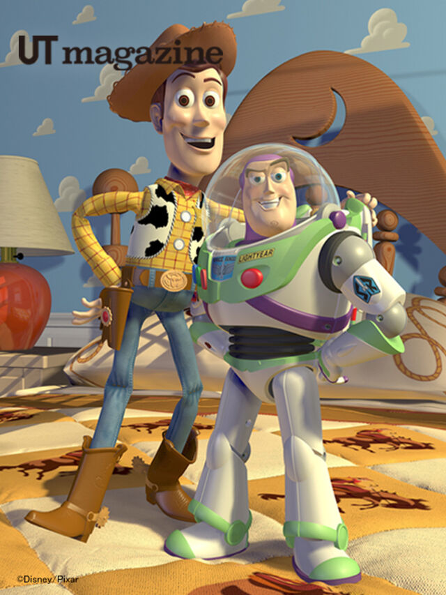 Toy Story Characters and UT Magazine Logo