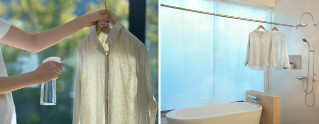 Rewash and reshape by hand