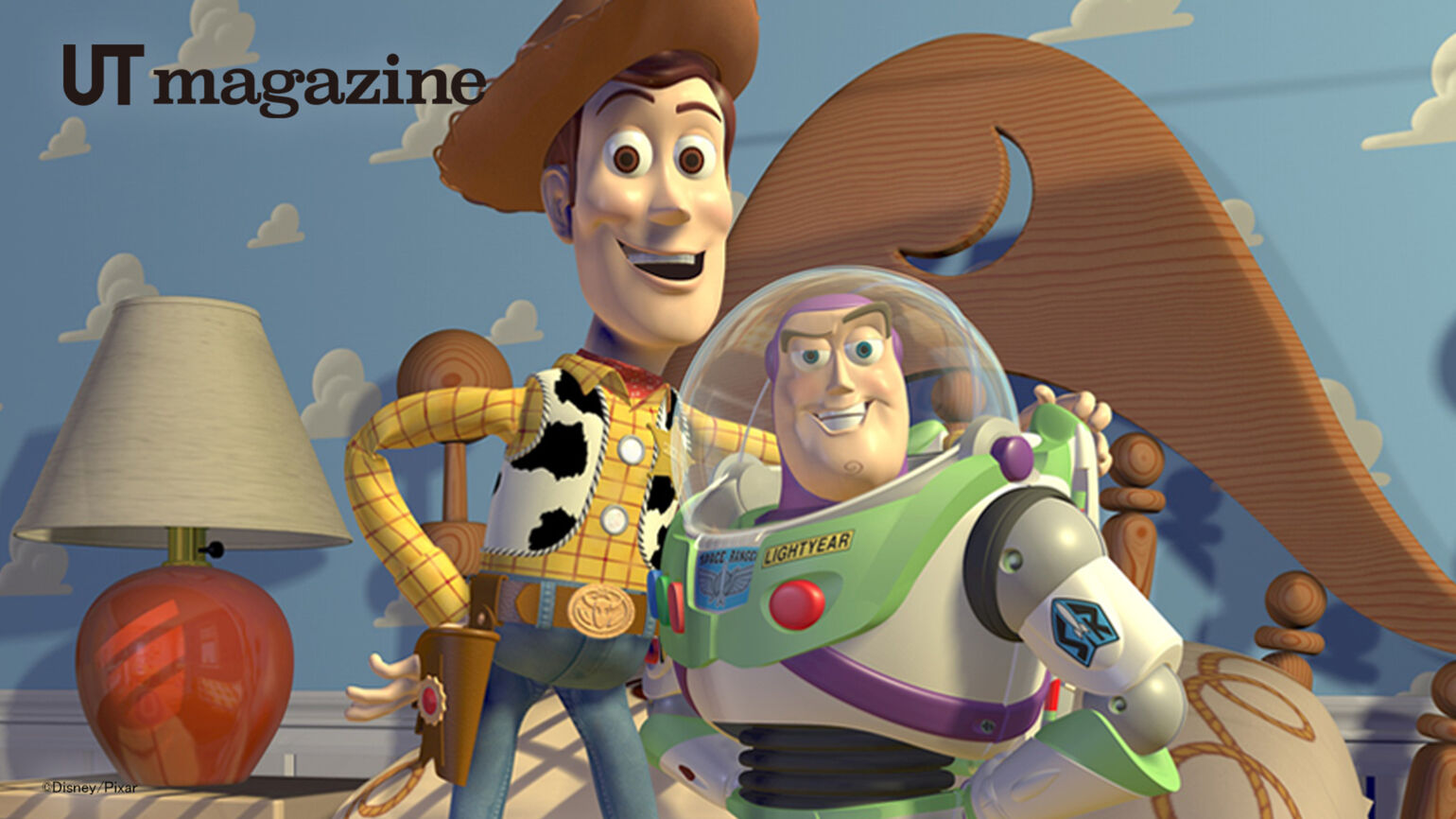 Toy Story Characters and UT Magazine Logo