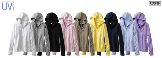Sweat zippé anti-UV