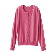 W UV Cut Crew Neck Cardigan(L)