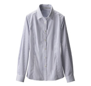 W UV Cut Stretch Stripe Shirt(L)