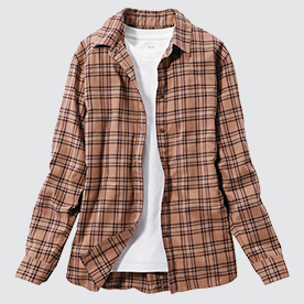 Áo Sơ Mi Dạ Kẻ Caro Dài Tay