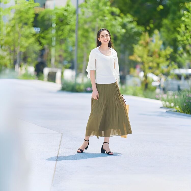 Chân Váy Vải Chiffon Xếp Ly là sự lựa chọn tuyệt vời cho mùa hè