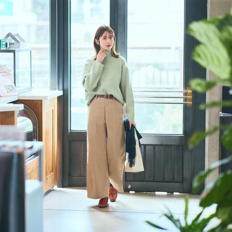 Cách phối đồ với quần ống rộng cho người lùn dễ dàng, đẹp