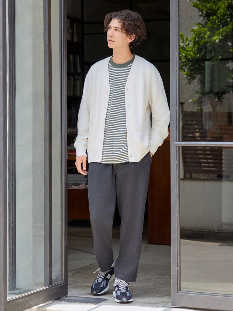 Phối đồ mùa đông nam với áo cardigan