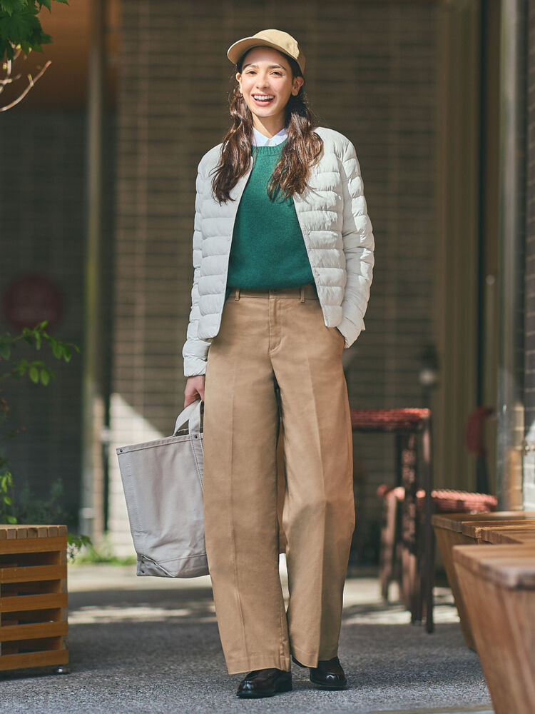 Phối đồ màu trung tính theo phong cách mùa thu ấm áp, thời trang