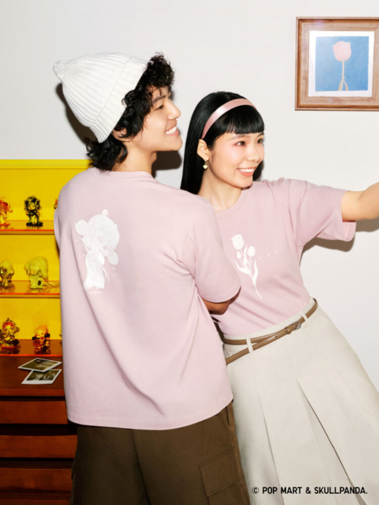 Phối màu nude với màu hồng giúp tăng thêm nét nữ tính và mềm mại cho trang phục