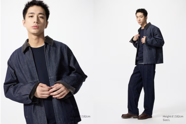 Set đồ denim on denim chuẩn phong cách Y2K cực cool ngầu