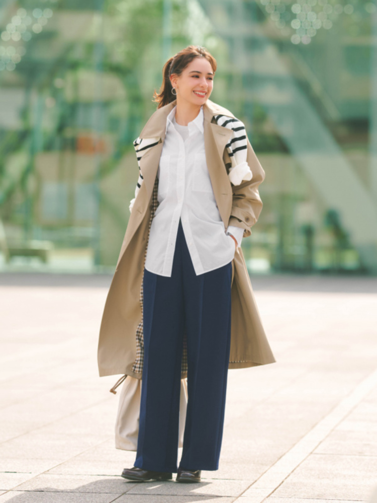 Coat là áo khoác form dáng dài, cổ ve rõ nét, thường đi kèm khuy cài và thắt lưng