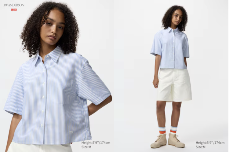 Áo sơ mi kẻ sọc nữ tay lỡ phù hợp cho những ai yêu thích phong cách thanh lịch, trẻ trung