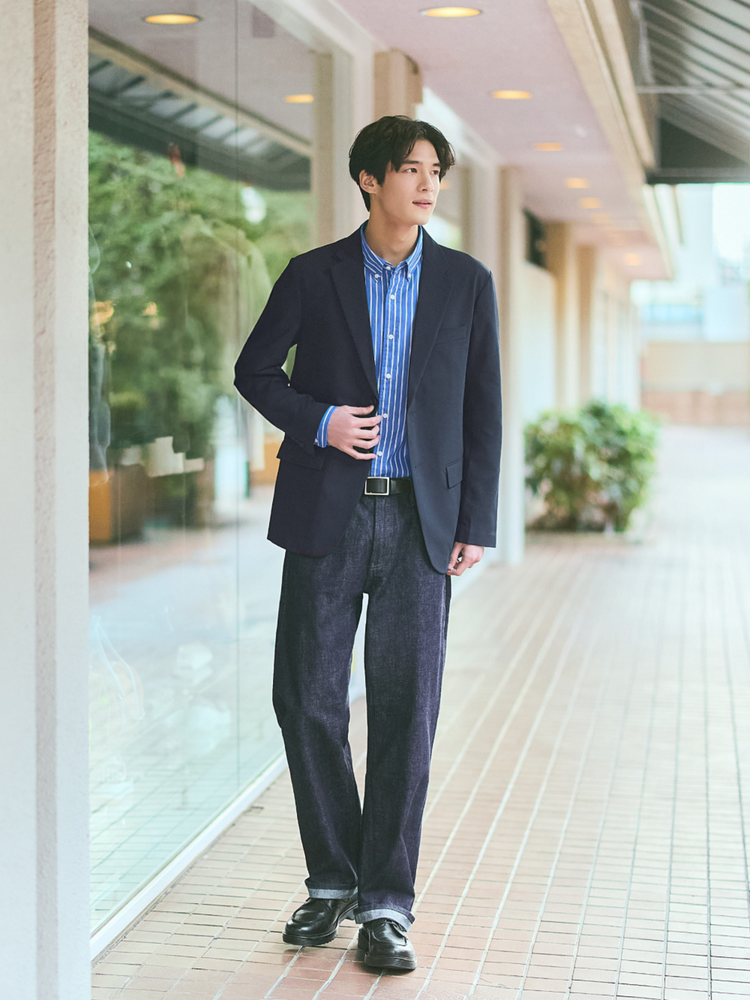 Áo blazer nam gam màu trung tính dễ phối đồ và dễ ứng dụng với nhiều hoàn cảnh