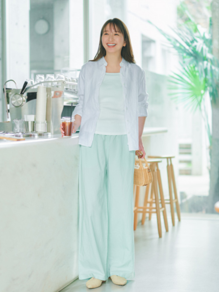 Áo sơ mi trắng - phong cách Parisian chic