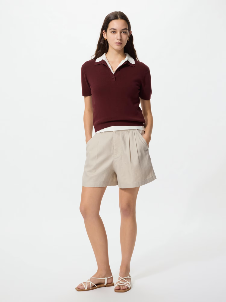 Phối đồ với quần short và áo polo chỉn chu mà vẫn trẻ trung 