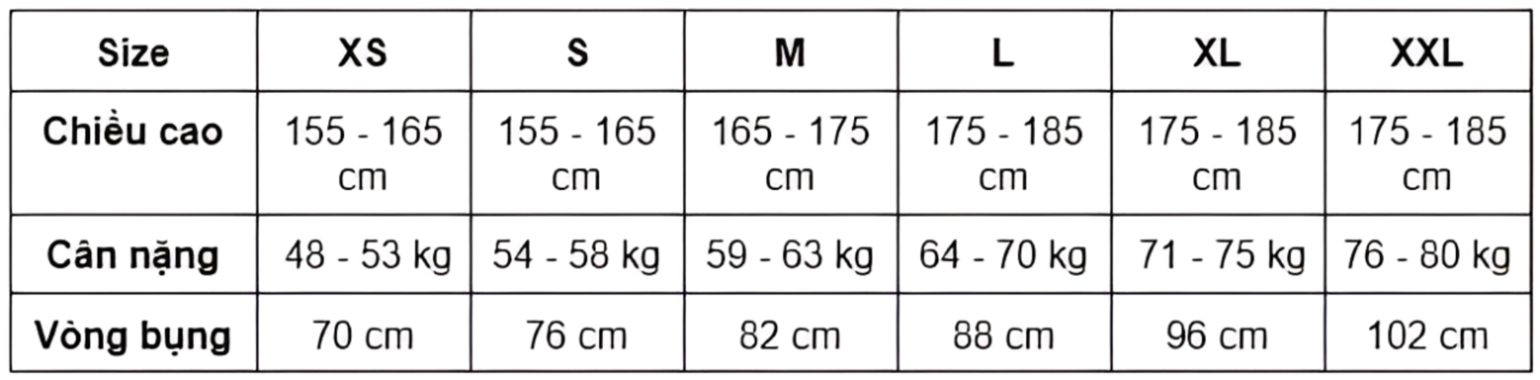 Chọn size quần short nam phù hợp