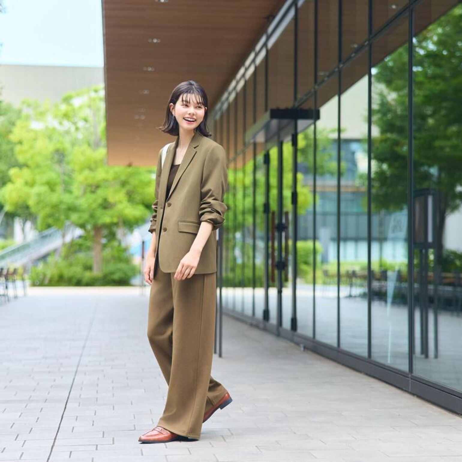 Set đồ Quần Nỉ Dry Dáng Rộng và Áo Khoác Thiết Kế | Set Up thanh lịch, thời thượng