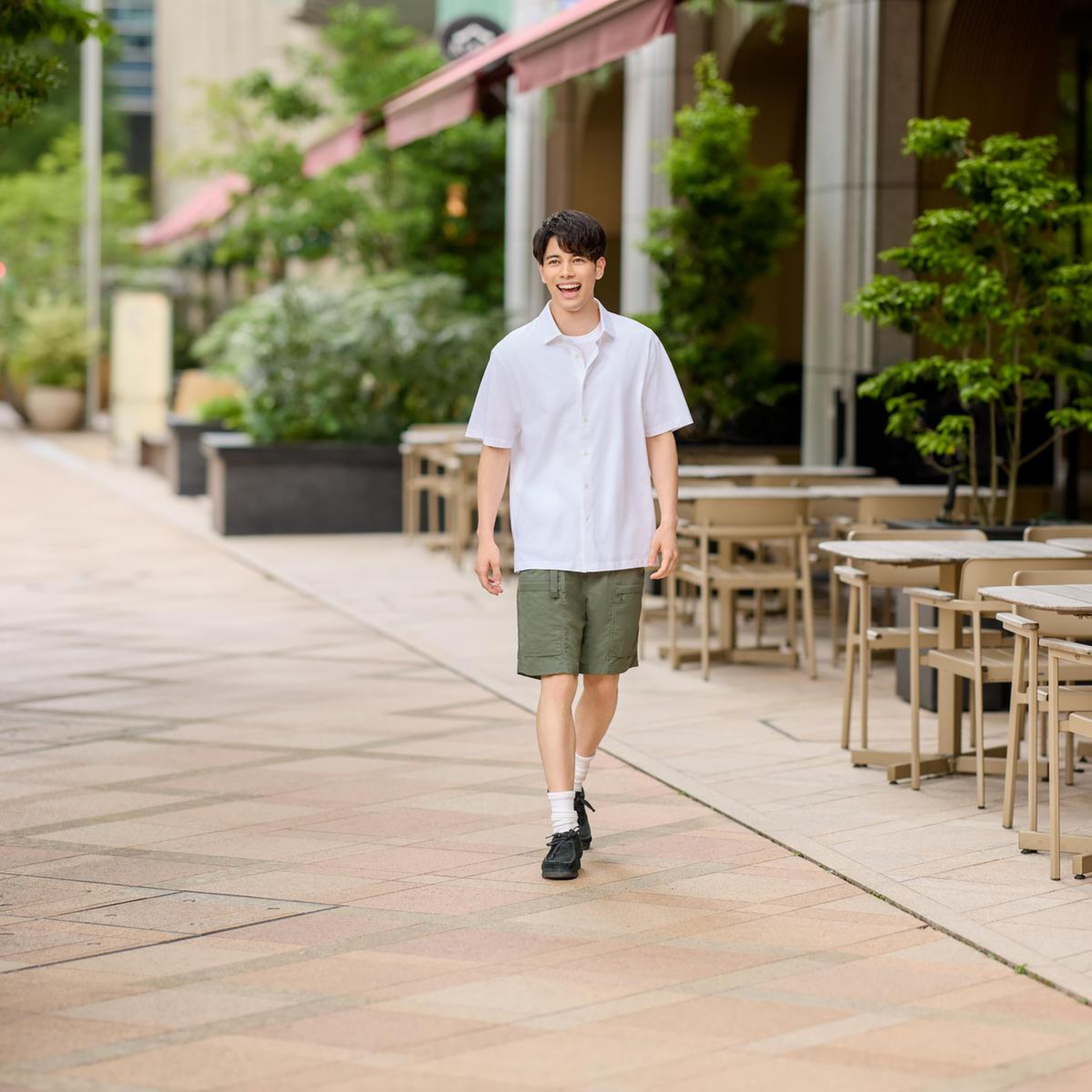 Phối đồ với quần short nam và áo polo đẹp, lịch lãm