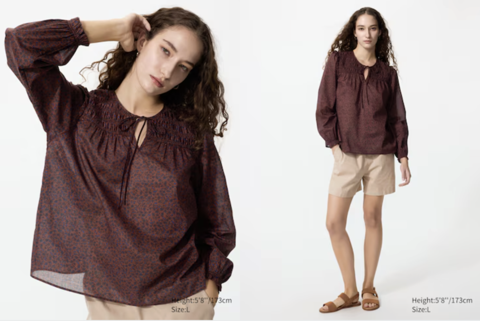 Áo sơ mi nữ tay lỡ cổ tròn mang đến vẻ ngoài dịu dàng và gần gũi 