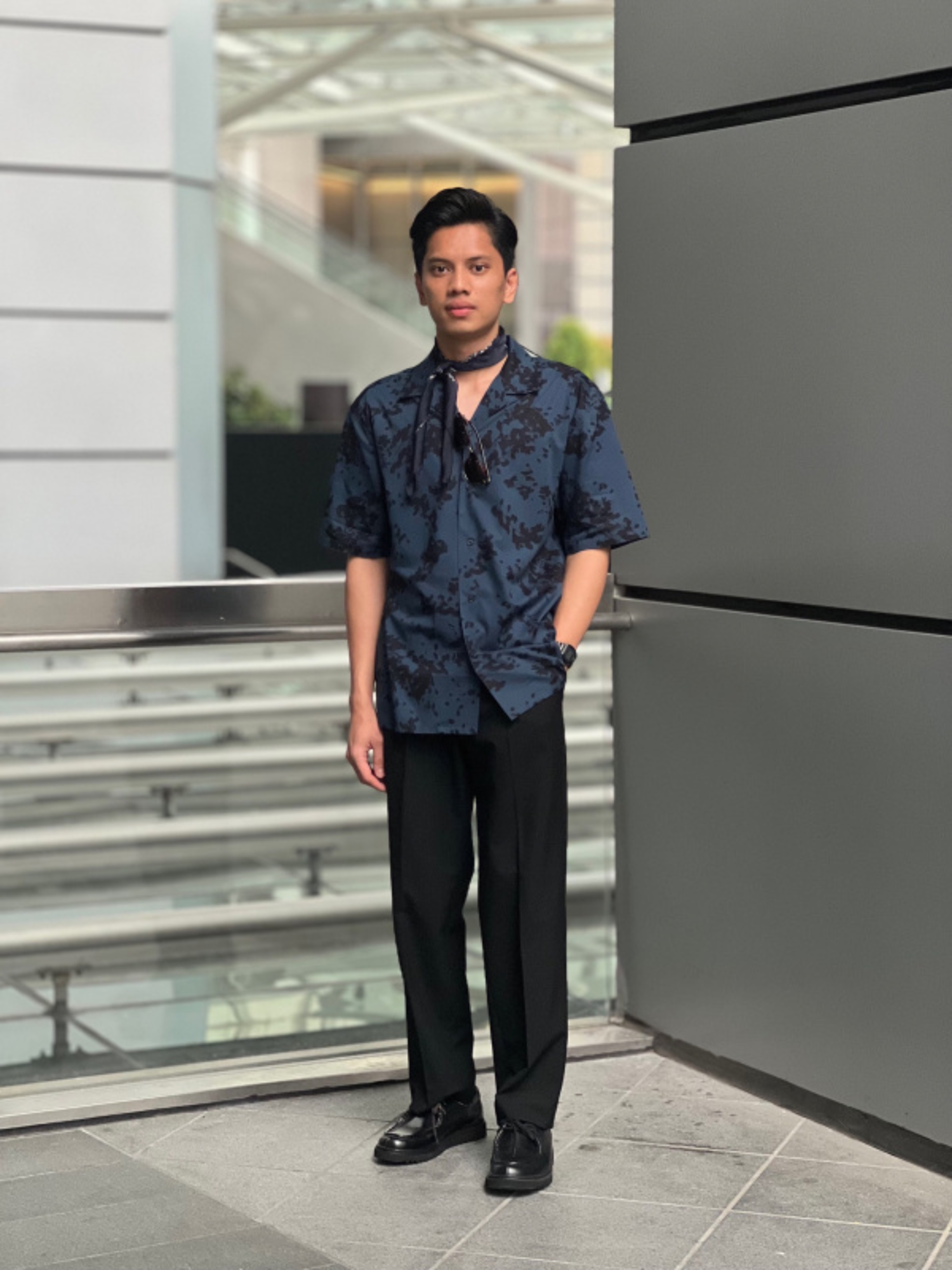 Áo sơ mi họa tiết Camouflage mang đến vẻ ngoài phá cách