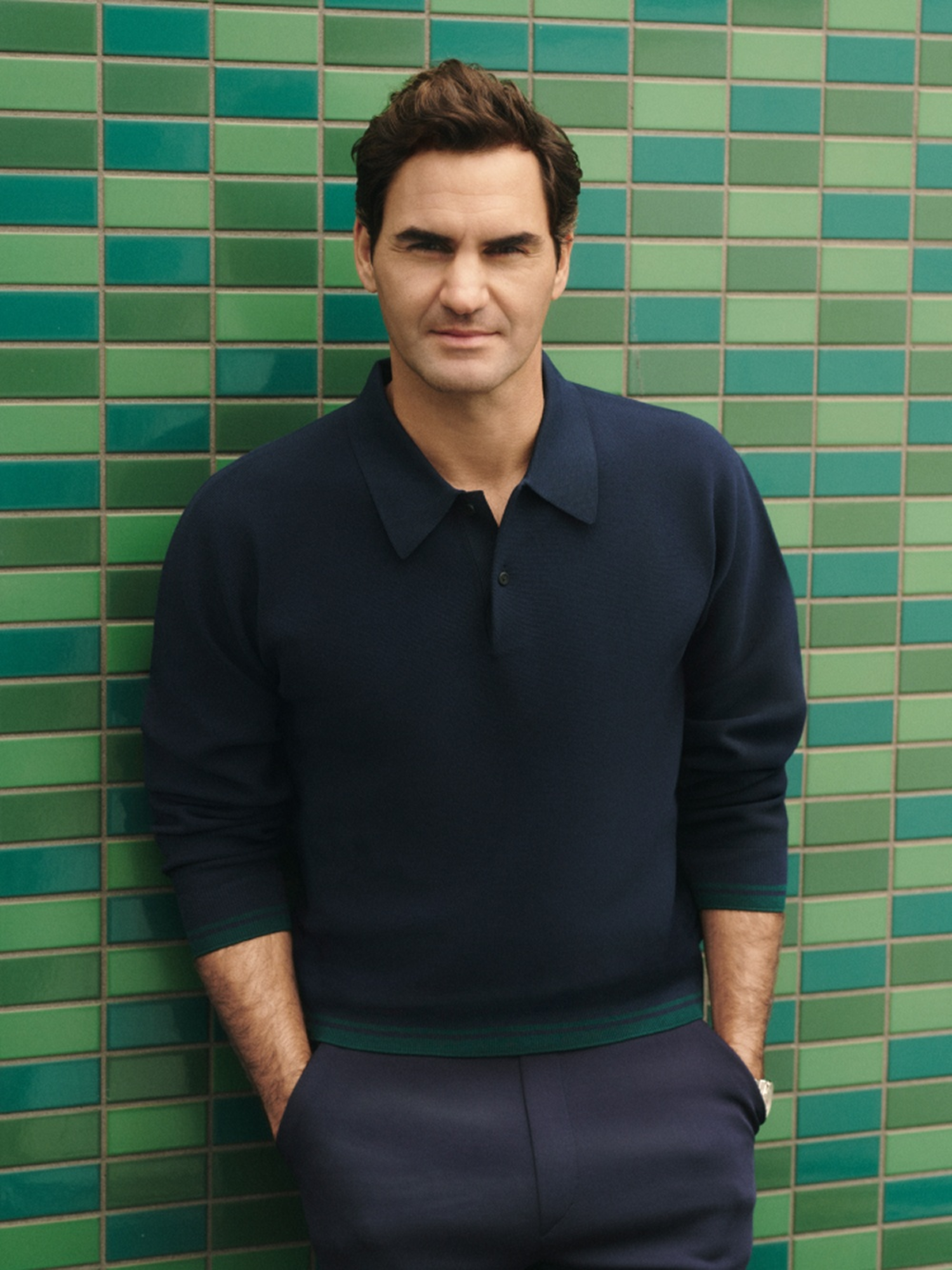 Màu xanh than giúp khẳng định bản lĩnh phái mạnh