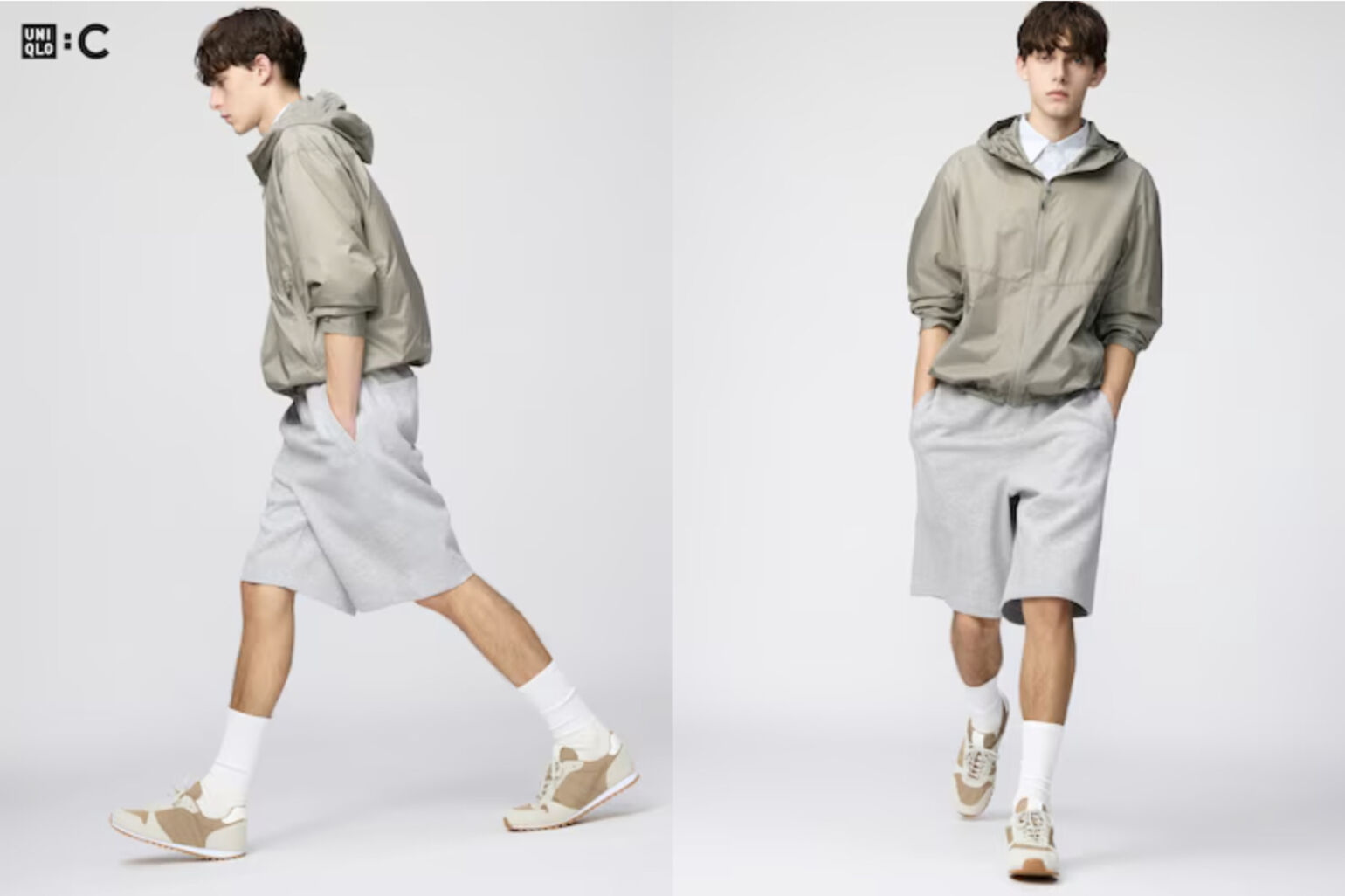 Phối áo hoodie cùng quần jogger là công thức kinh điển khi theo đuổi sporty style