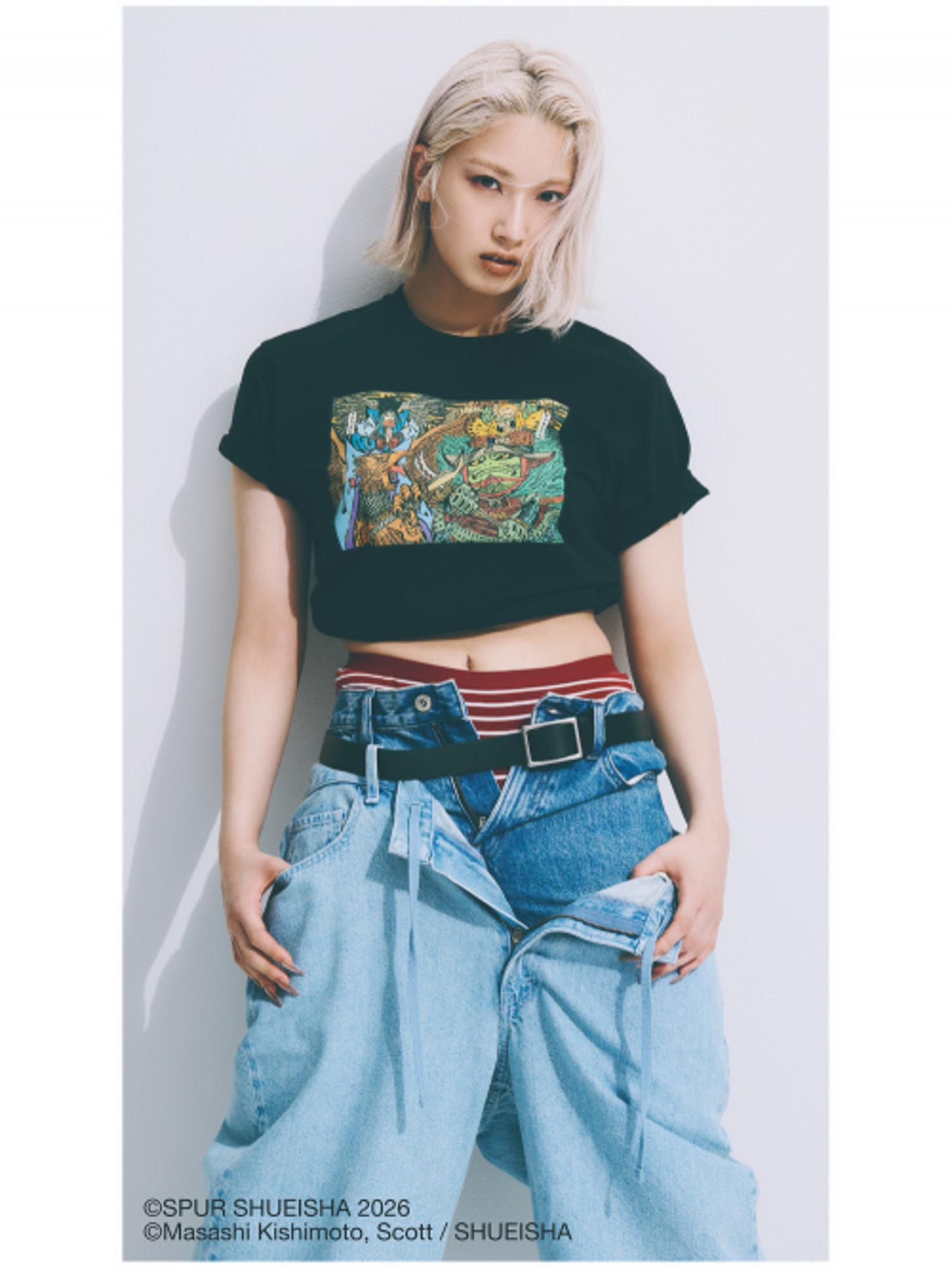 Phối đồ chuẩn Streetwear style đơn giản, cá tính với áo phông và quần jeans 