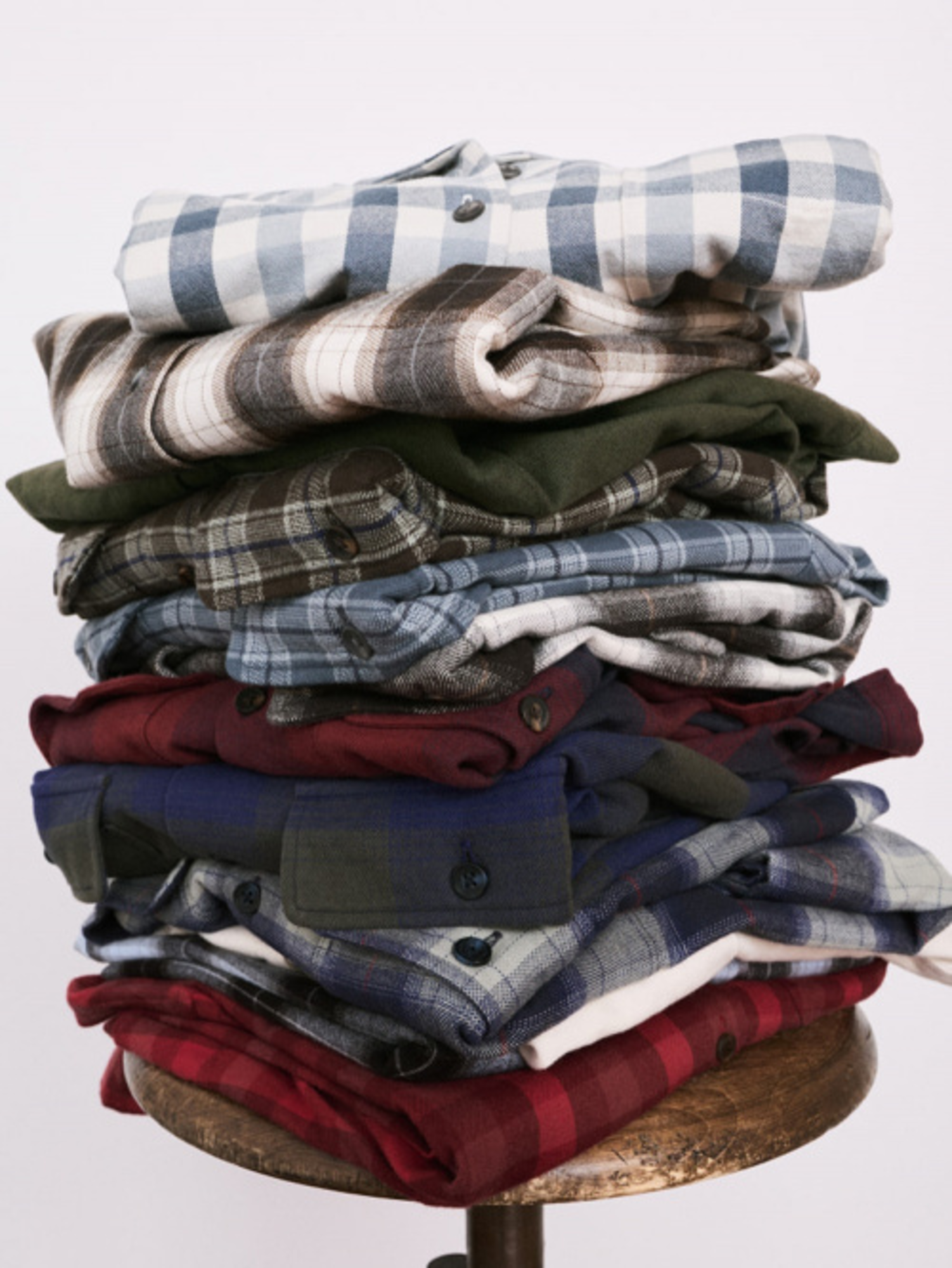 Các màu sắc phổ biến của vải flannel 