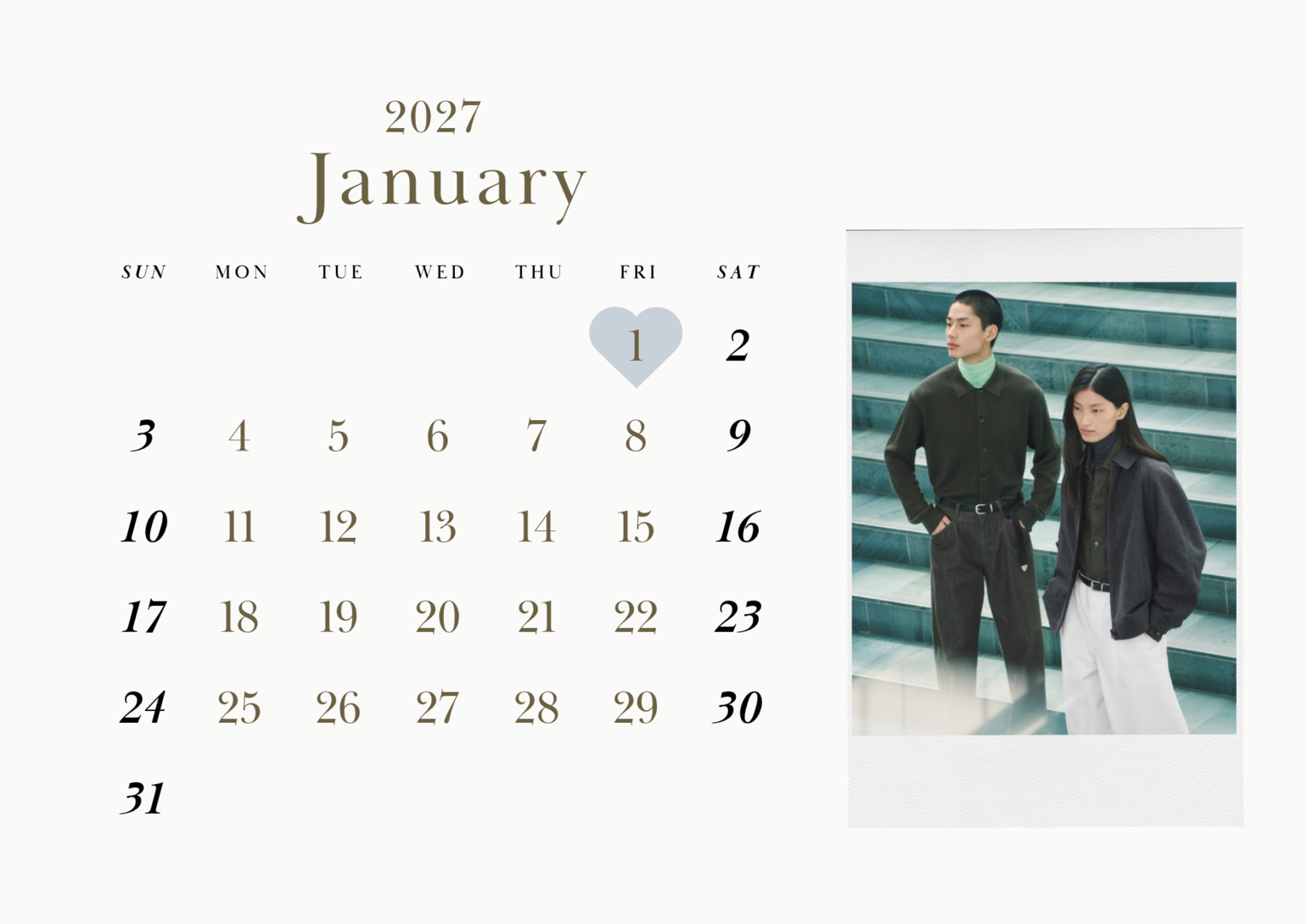 Tết Dương lịch ngày 01/01/2027 rơi vào ngày thứ 6
